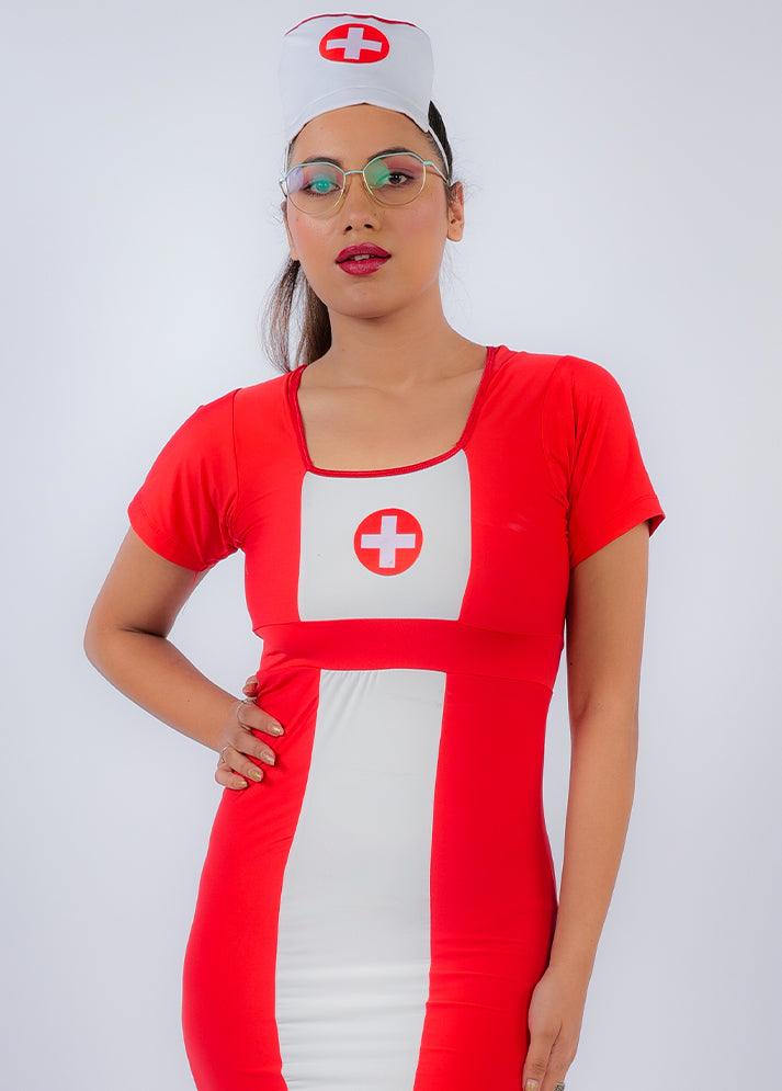 Naughty Nurse Costume - Cladiva